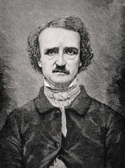 Edgar Allan Poe by Mathew B. Brady